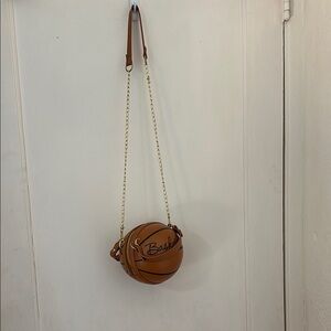 Basketball Design Crossbody Bag